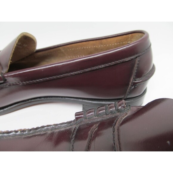 Florsheim Berkley FLS 17058-05 Mens Burgundy Leather Penny Loafers  US 11.5  B main image 10